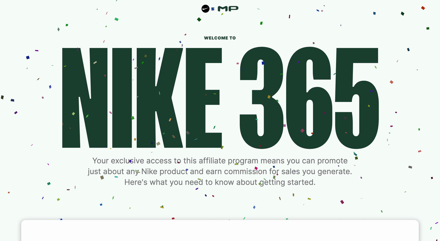 Nike onboarding
